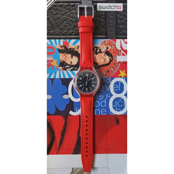 Swatch GO JUMP X-lite Aluminum watch YES4001 New in box papers and battery - Picture 7 of 12